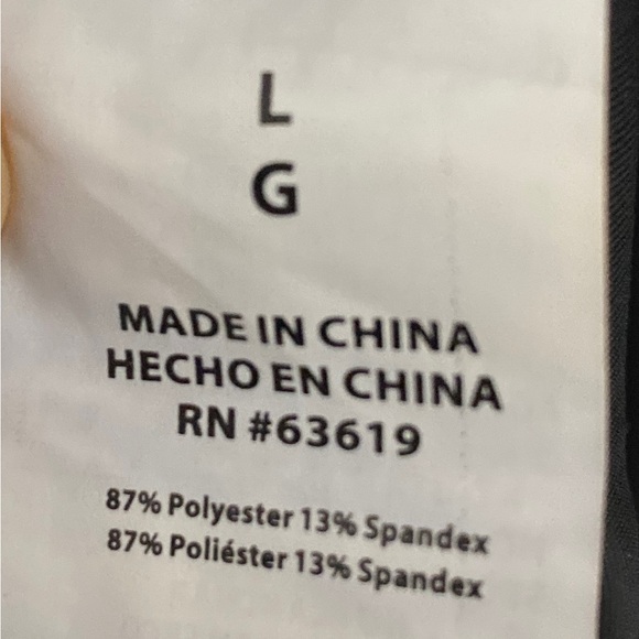 NWT BEBE SPORT Women’s FLATLOCK TEE With Rose Logo Short Sleeve - Picture 5 of 5